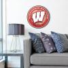 YouTheFan NCAA 3D Circle Backer Wall Art, precision-crafted, multiple layers create striking depth, ready-to-hang, officially licensed and visually stands out(Wisconsin Badgers)