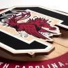 YouTheFan NCAA 3D Circle Backer Wall Art, precision-crafted, multiple layers create striking depth, ready-to-hang, officially licensed and visually stands out(South Carolina Gamecocks)