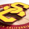 YouTheFan NCAA 3D Circle Backer Wall Art, precision-crafted, multiple layers create striking depth, ready-to-hang, officially licensed and visually stands out(USC Trojans)