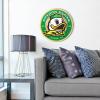 YouTheFan NCAA 3D Circle Backer Wall Art, precision-crafted, multiple layers create striking depth, ready-to-hang, officially licensed and visually stands out(Oregon Ducks)