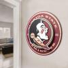 YouTheFan NCAA 3D Circle Backer Wall Art, precision-crafted, multiple layers create striking depth, ready-to-hang, officially licensed and visually stands out(Florida State Seminoles)