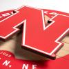 YouTheFan NCAA 3D Circle Backer Wall Art, precision-crafted, multiple layers create striking depth, ready-to-hang, officially licensed and visually stands out(Nebraska Cornhuskers)