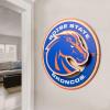 YouTheFan NCAA 3D Circle Backer Wall Art, precision-crafted, multiple layers create striking depth, ready-to-hang, officially licensed and visually stands out(Boise State Broncos)