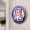 YouTheFan NCAA 3D Circle Backer Wall Art, precision-crafted, multiple layers create striking depth, ready-to-hang, officially licensed and visually stands out(Arizona Wildcats)