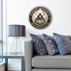 YouTheFan NCAA 3D Circle Backer Wall Art, precision-crafted, multiple layers create striking depth, ready-to-hang, officially licensed and visually stands out(Purdue Boilermakers)