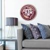 YouTheFan NCAA 3D Circle Backer Wall Art, precision-crafted, multiple layers create striking depth, ready-to-hang, officially licensed and visually stands out(Texas A&M Aggies)