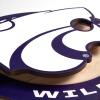 YouTheFan NCAA 3D Circle Backer Wall Art, precision-crafted, multiple layers create striking depth, ready-to-hang, officially licensed and visually stands out(Kansas State Wildcats)
