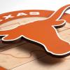 YouTheFan NCAA 3D Circle Backer Wall Art, precision-crafted, multiple layers create striking depth, ready-to-hang, officially licensed and visually stands out(Texas Longhorns)