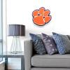 YouTheFan NCAA 3D Die-Cut Wall Art, precision-crafted and laser-cut in the exact shape of your team’s logo, multiple layers create striking depth, ready-to-hang and officially licensed(Clemson Tigers)