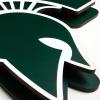 YouTheFan NCAA 3D Die-Cut Wall Art, precision-crafted and laser-cut in the exact shape of your team’s logo, multiple layers create striking depth, ready-to-hang and officially licensed(Michigan State Spartans)