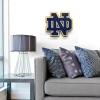 YouTheFan NCAA 3D Die-Cut Wall Art, precision-crafted and laser-cut in the exact shape of your team’s logo, multiple layers create striking depth, ready-to-hang and officially licensed(Notre Dame Fighting Irish)