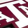 YouTheFan NCAA 3D Die-Cut Wall Art, precision-crafted and laser-cut in the exact shape of your team’s logo, multiple layers create striking depth, ready-to-hang and officially licensed(Texas A&M Aggies)