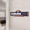 YouTheFan NCAA 3D Street Sign, precision-crafted, ready-to-hang wall art, officially licensed and stylish addition for the ultimate team fan(Auburn Tigers)