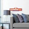 YouTheFan NCAA 3D Street Sign, precision-crafted, ready-to-hang wall art, officially licensed and stylish addition for the ultimate team fan(Clemson Tigers)