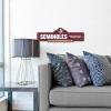 YouTheFan NCAA 3D Street Sign, precision-crafted, ready-to-hang wall art, officially licensed and stylish addition for the ultimate team fan(Florida State Seminoles)