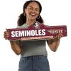 YouTheFan NCAA 3D Street Sign, precision-crafted, ready-to-hang wall art, officially licensed and stylish addition for the ultimate team fan(Florida State Seminoles)