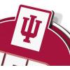 YouTheFan NCAA 3D Street Sign, precision-crafted, ready-to-hang wall art, officially licensed and stylish addition for the ultimate team fan(Indiana Hoosiers)
