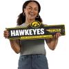 YouTheFan NCAA 3D Street Sign, precision-crafted, ready-to-hang wall art, officially licensed and stylish addition for the ultimate team fan(Iowa Hawkeyes)