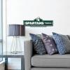 YouTheFan NCAA 3D Street Sign, precision-crafted, ready-to-hang wall art, officially licensed and stylish addition for the ultimate team fan(Michigan State Spartans)