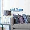 YouTheFan NCAA 3D Street Sign, precision-crafted, ready-to-hang wall art, officially licensed and stylish addition for the ultimate team fan(North Carolina Tar Heels)