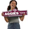 YouTheFan NCAA 3D Street Sign, precision-crafted, ready-to-hang wall art, officially licensed and stylish addition for the ultimate team fan(Texas A&M Aggies)