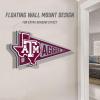 YouTheFan NCAA 3D Wall Pennant, precision-crafted, unique shape made of multiple layers, ready-to-hang, officially licensed and stylish addition for ultimate team fan(Texas A&M Aggies)