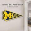 YouTheFan NCAA 3D Wall Pennant, precision-crafted, unique shape made of multiple layers, ready-to-hang, officially licensed and stylish addition for ultimate team fan(Michigan Wolverines)