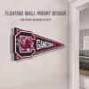 YouTheFan NCAA 3D Wall Pennant, precision-crafted, unique shape made of multiple layers, ready-to-hang, officially licensed and stylish addition for ultimate team fan(South Carolina Gamecocks)