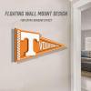 YouTheFan NCAA 3D Wall Pennant, precision-crafted, unique shape made of multiple layers, ready-to-hang, officially licensed and stylish addition for ultimate team fan(Tennessee Volunteers)