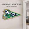 YouTheFan NCAA 3D Wall Pennant, precision-crafted, unique shape made of multiple layers, ready-to-hang, officially licensed and stylish addition for ultimate team fan(Notre Dame Fighting Irish)