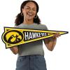 YouTheFan NCAA 3D Wall Pennant, precision-crafted, unique shape made of multiple layers, ready-to-hang, officially licensed and stylish addition for ultimate team fan(Iowa Hawkeyes)
