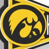 YouTheFan NCAA 3D Wall Pennant, precision-crafted, unique shape made of multiple layers, ready-to-hang, officially licensed and stylish addition for ultimate team fan(Iowa Hawkeyes)