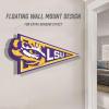 YouTheFan NCAA 3D Wall Pennant, precision-crafted, unique shape made of multiple layers, ready-to-hang, officially licensed and stylish addition for ultimate team fan(LSU Tigers)
