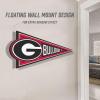 YouTheFan NCAA 3D Wall Pennant, precision-crafted, unique shape made of multiple layers, ready-to-hang, officially licensed and stylish addition for ultimate team fan(Georgia Bulldogs)