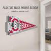YouTheFan NCAA 3D Wall Pennant, precision-crafted, unique shape made of multiple layers, ready-to-hang, officially licensed and stylish addition for ultimate team fan(Ohio State Buckeyes)