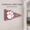 YouTheFan NCAA 3D Wall Pennant, precision-crafted, unique shape made of multiple layers, ready-to-hang, officially licensed and stylish addition for ultimate team fan(Clemson Tigers)