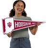 YouTheFan NCAA 3D Wall Pennant, precision-crafted, unique shape made of multiple layers, ready-to-hang, officially licensed and stylish addition for ultimate team fan(Indiana Hoosiers)