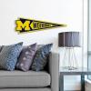 YouTheFan NCAA 3D Wall Pennant, precision-crafted, unique shape made of multiple layers, ready-to-hang, officially licensed and stylish addition for ultimate team fan(Michigan Wolverines)