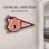 YouTheFan NCAA 3D Wall Pennant, precision-crafted, unique shape made of multiple layers, ready-to-hang, officially licensed and stylish addition for ultimate team fan(Auburn Tigers)