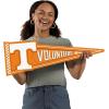 YouTheFan NCAA 3D Wall Pennant, precision-crafted, unique shape made of multiple layers, ready-to-hang, officially licensed and stylish addition for ultimate team fan(Tennessee Volunteers)