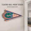 YouTheFan NCAA 3D Wall Pennant, precision-crafted, unique shape made of multiple layers, ready-to-hang, officially licensed and stylish addition for ultimate team fan(Florida Gators)