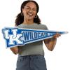 YouTheFan NCAA 3D Wall Pennant, precision-crafted, unique shape made of multiple layers, ready-to-hang, officially licensed and stylish addition for ultimate team fan(Kentucky Wildcats)