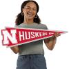 YouTheFan NCAA 3D Wall Pennant, precision-crafted, unique shape made of multiple layers, ready-to-hang, officially licensed and stylish addition for ultimate team fan(Nebraska Cornhuskers)