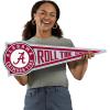YouTheFan NCAA 3D Wall Pennant, precision-crafted, unique shape made of multiple layers, ready-to-hang, officially licensed and stylish addition for ultimate team fan(Alabama Crimson Tide)