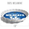 YouTheFan Officially-Licensed NCAA Bottlecap Serving Tray – 13” x 13” – Bottle Cap Shaped Tray – 100% Melamine, Dishwasher Safe, BPA Free – Great Fan Gift(Kentucky Wildcats)