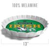 YouTheFan Officially-Licensed NCAA Bottlecap Serving Tray – 13” x 13” – Bottle Cap Shaped Tray – 100% Melamine, Dishwasher Safe, BPA Free – Great Fan Gift(Notre Dame Fighting Irish)