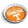 YouTheFan Officially-Licensed NCAA Bottlecap Serving Tray – 13” x 13” – Bottle Cap Shaped Tray – 100% Melamine, Dishwasher Safe, BPA Free – Great Fan Gift(Tennessee Volunteers)