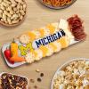YouTheFan Officially-Licensed NCAA Snack Platter Platter – 100% Melamine, Dishwasher Safe, BPA Free – 16” x 5” – Fan Gift for Snacks, appetizers and Food(Michigan Wolverines)