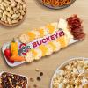 YouTheFan Officially-Licensed NCAA Snack Platter Platter – 100% Melamine, Dishwasher Safe, BPA Free – 16” x 5” – Fan Gift for Snacks, appetizers and Food(Ohio State Buckeyes)