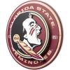 YouTheFan NCAA 3D Circle Backer Wall Art, precision-crafted, multiple layers create striking depth, ready-to-hang, officially licensed and visually stands out(Florida State Seminoles)